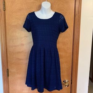 Aina Be Blue Lace Dress